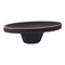 Hickory Hardware Luna Collection Knob Oval 1-5/8 Inch x 15/16 Inch Vintage Bronze Finish P3446-VB - alternate 1